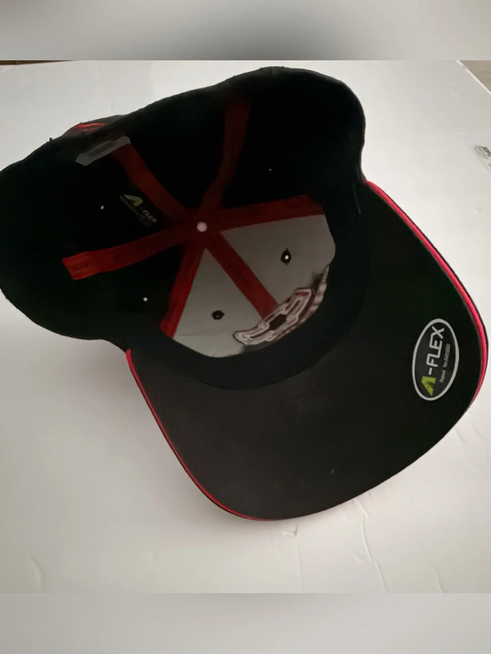 Chevrolet Racing Black Baseball‎ Cap with Red & White Logo